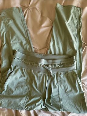 Lululemon Sage Green Drawstring Lounge Pants